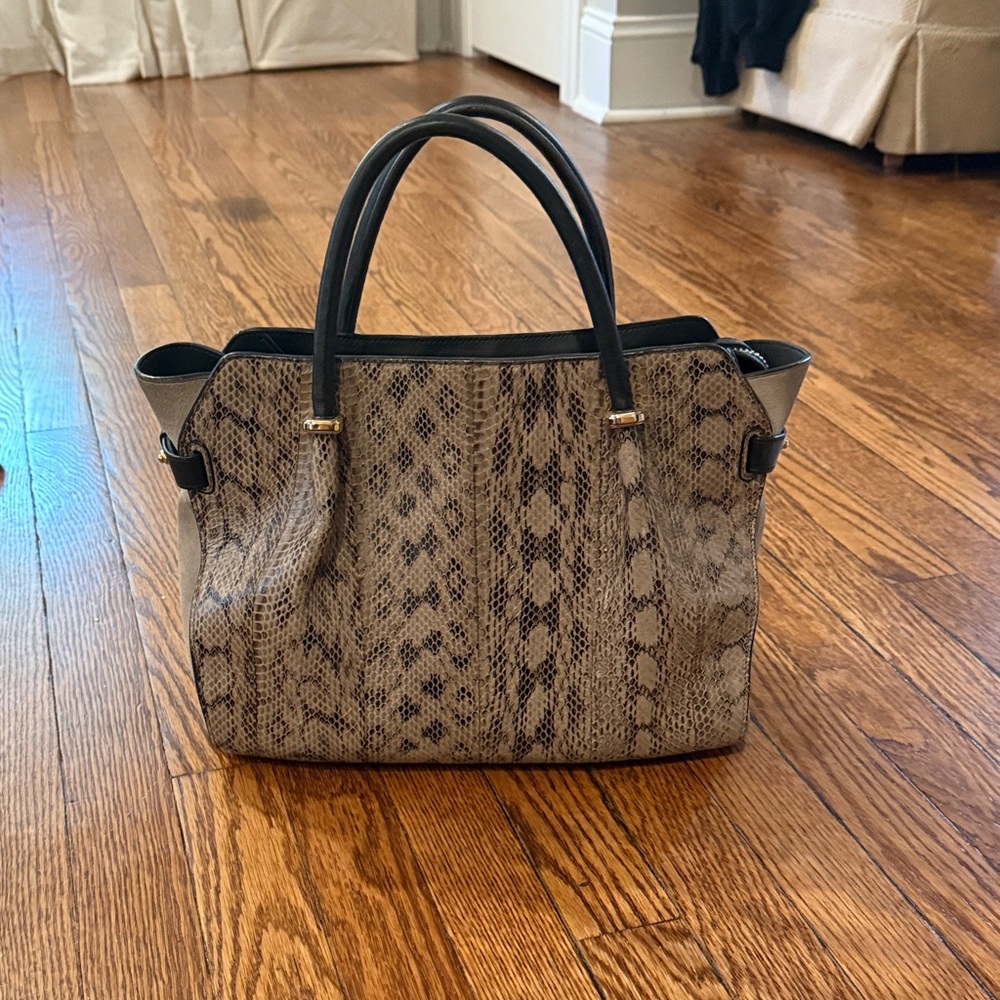Nina Ricci Le Marché Snake Skin Small Bag Python
